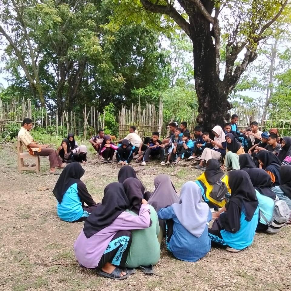 Pembinaan Kerohanian Ramadhan di SMPN Satu Atap Pulau Longos