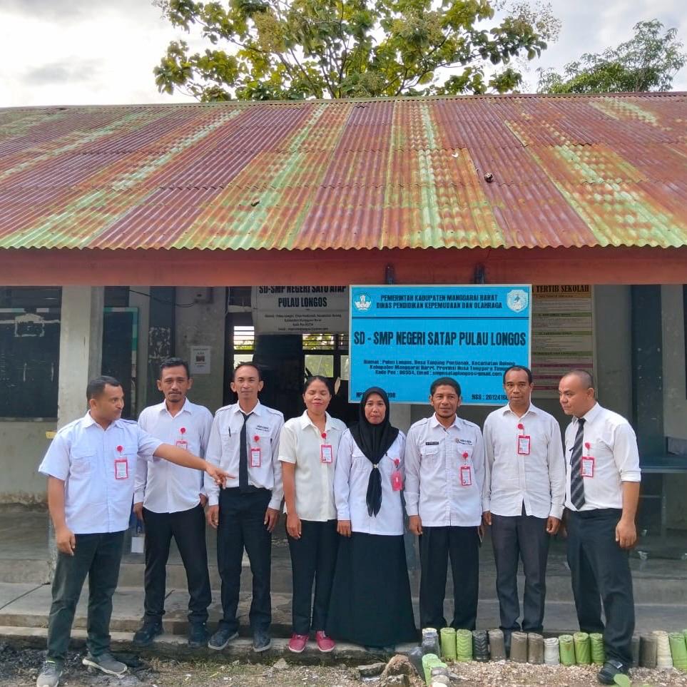 asesmen akhir sekolah SMPN Pulau Longos siswa kelas 9