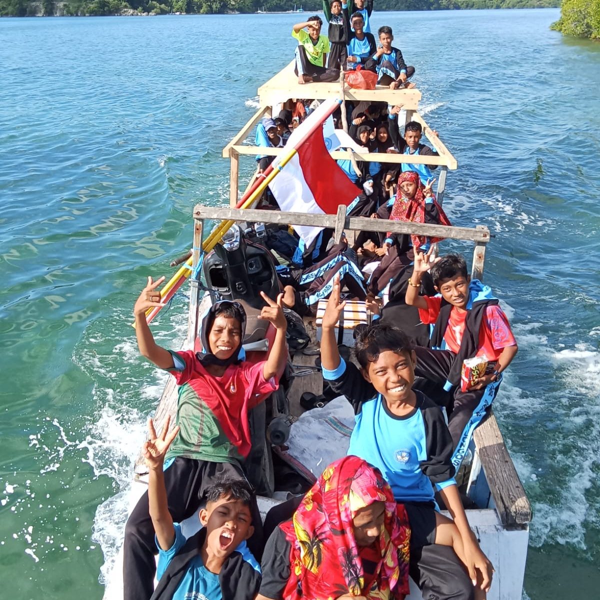 O2SN dan LPI 2026 SMPN Pulau Longos di Lekaturi Kecamatan Boleng