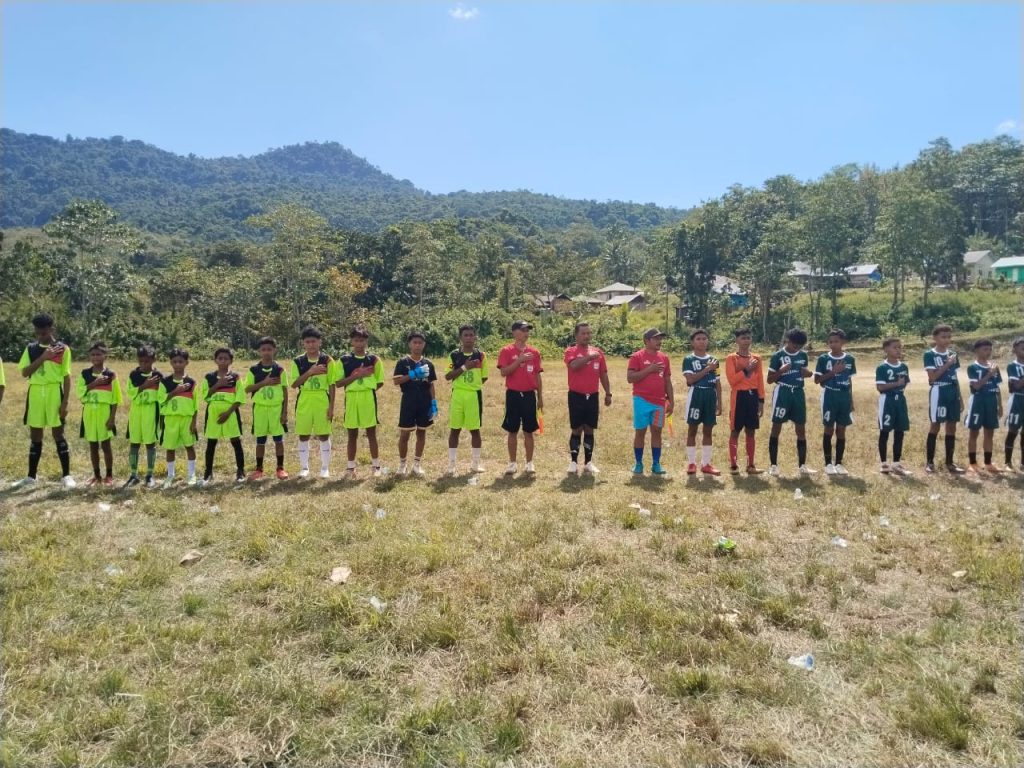 tim sepak bola SMPN Pulau Longos lolos perempat final O2SN dan LPI 2026