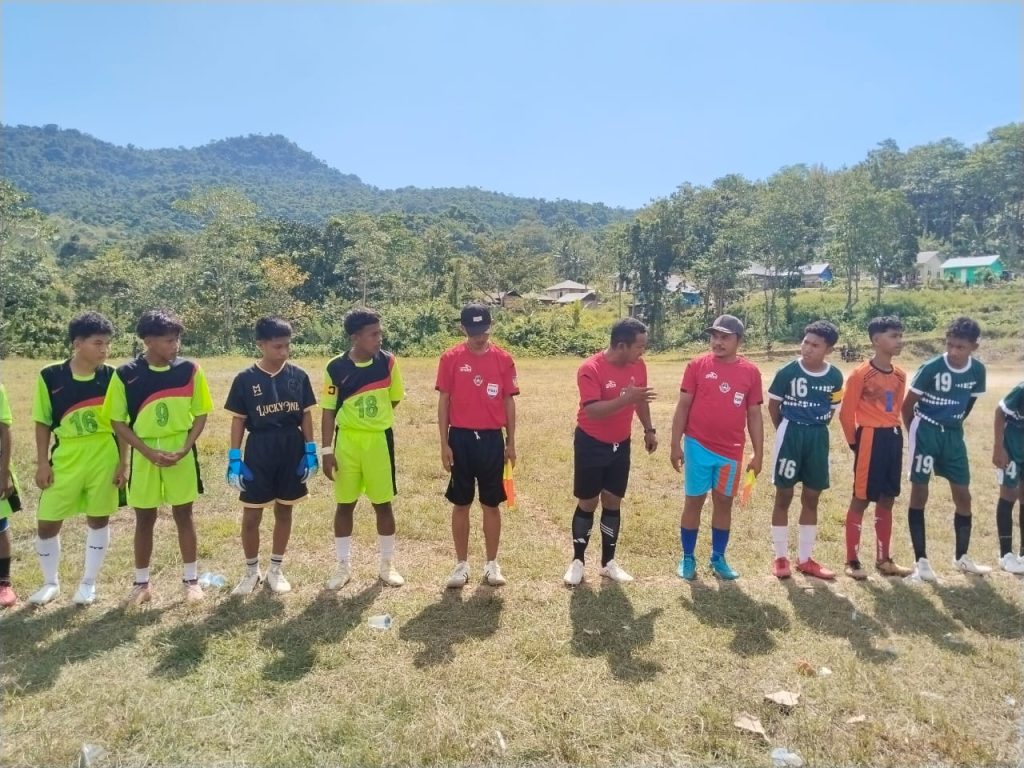 tim sepak bola SMPN Pulau Longos lolos perempat final O2SN dan LPI 2026
